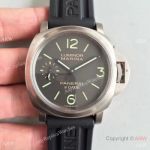 Swiss Panerai Luminor Marina 8 Days PAM00564 Copy Watch SS Black Rubber Strap